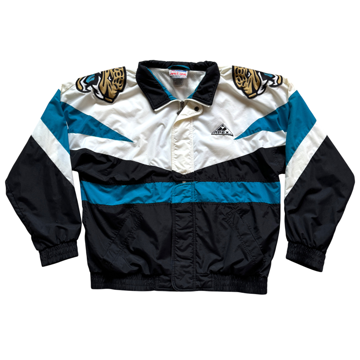 Vintage Jacksonville Jaguars Apex Windbreaker_White