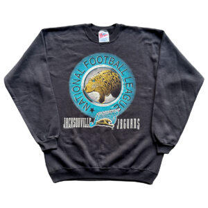 Vintage Jacksonville Jaguars Banned Logo 1993 Sweatshirt_Black