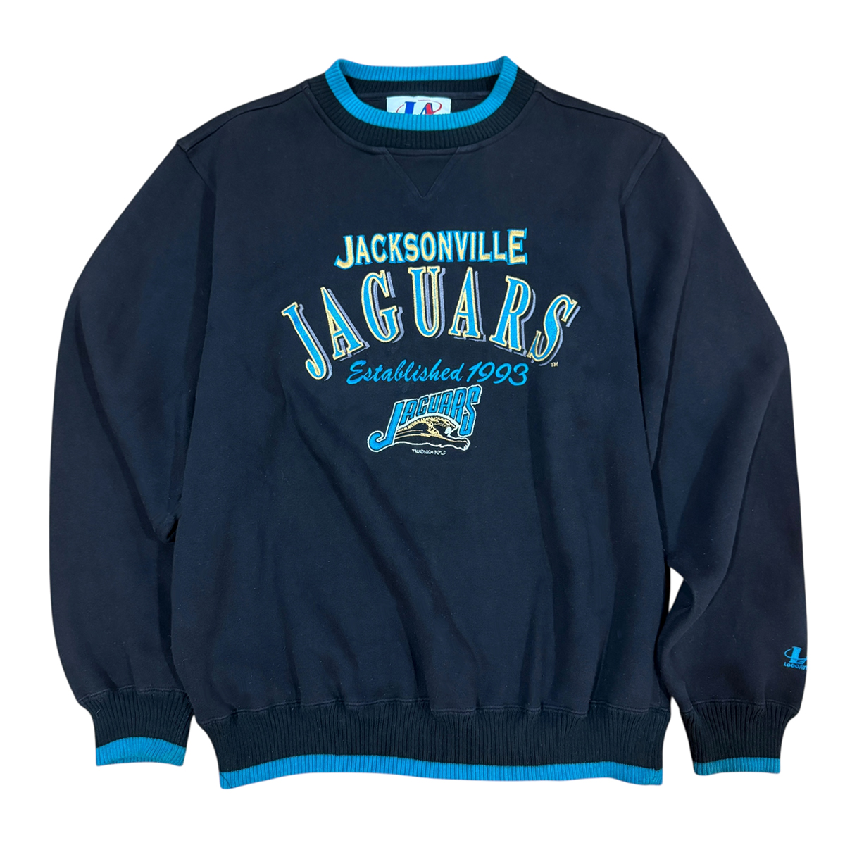 Vintage Jacksonville Jaguars Logo Athletic Sweatshirt_Large