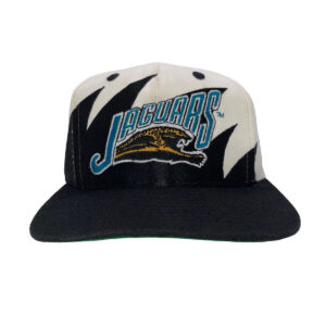 Vintage Jacksonville Jaguars Sharktooth Snapback_White