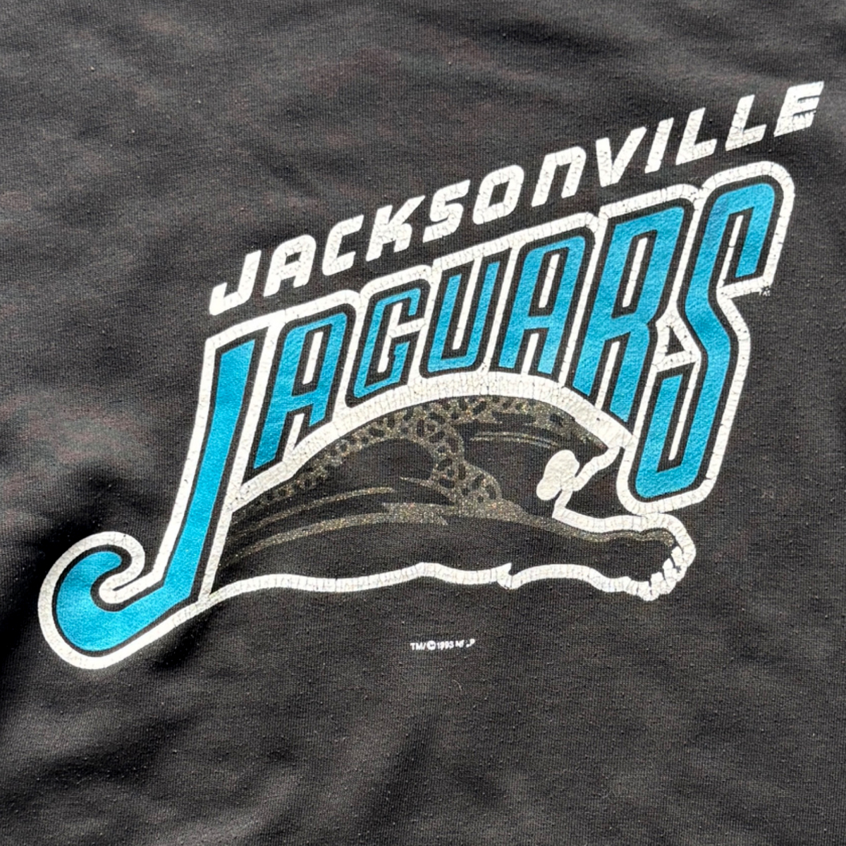 Vintage Jacksonville Jaguars Starter Sweatshirt_Black - Image 2