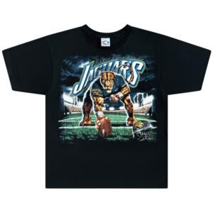 Vintage Jacksonville Jaguars Liquid Blue_Black