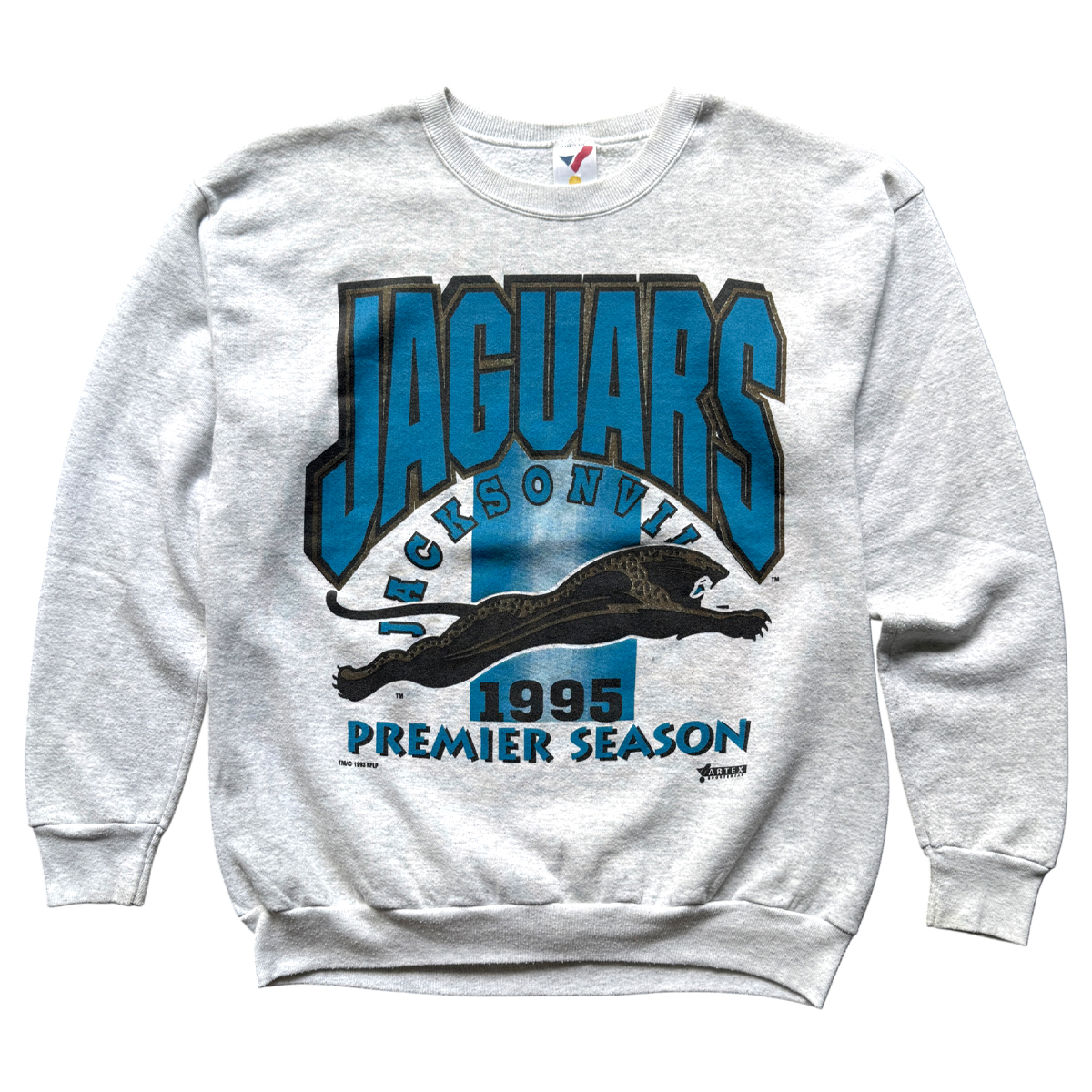 Vintage Jacksonville Jaguars Premier Season Sweatshirt_Heather