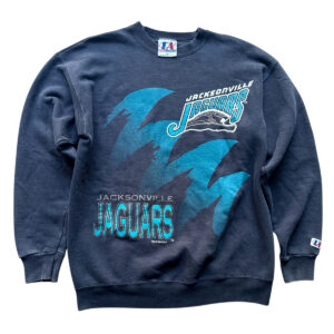 Vintage Jacksonville Jaguars Shark Tooth Sweatshirt_Black