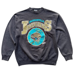 Vintage Jacksonville Jaguars Zubaz Sweatshirt_Black